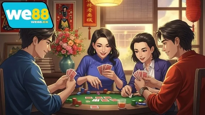 Chơi bài online We88 có gì hấp dẫn?