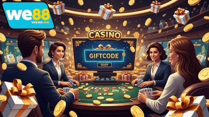 Các loại code khuyến mãi We88 phổ biến