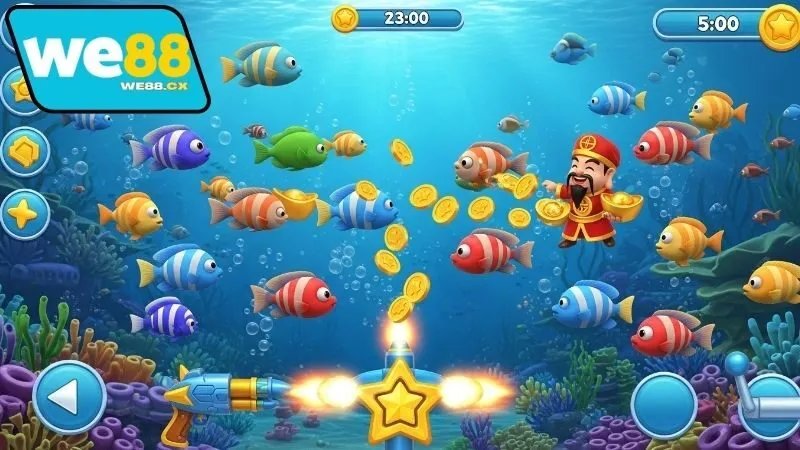 Vì sao nên săn cá Thần Tài We88?