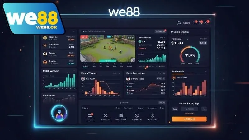 Các tựa game esports được AI hỗ trợ dự đoán tại We88